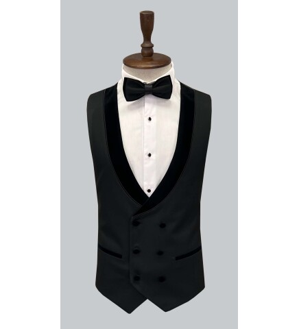 SUIT SARTORIA BLACK TUXEDO 5567
