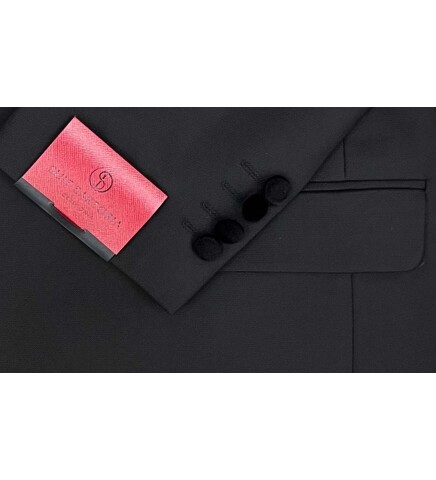 SUIT SARTORIA BLACK TUXEDO 5277