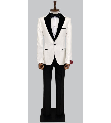 SUIT SARTORIA WHITE TUXEDO 5558