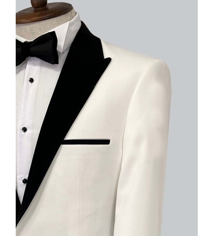 SUIT SARTORIA WHITE TUXEDO 5558