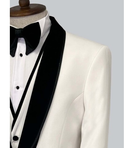 SUIT SARTORIA WHITE TUXEDO 5554