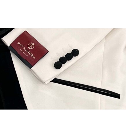 SUIT SARTORIA WHITE TUXEDO 5554