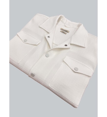 SUIT SARTORIA WHITE OVERSHIRT 4349
