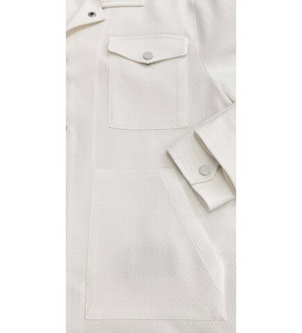 SUIT SARTORIA WHITE OVERSHIRT 4349
