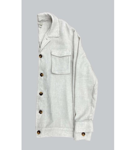SUIT SARTORIA BEIJE OVERSHIRT 4347