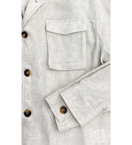 SUIT SARTORIA BEIJE OVERSHIRT 4347