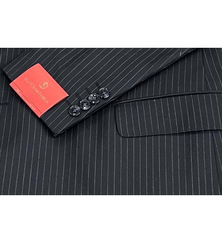 SUIT SARTORIA BLACK SUIT 2381