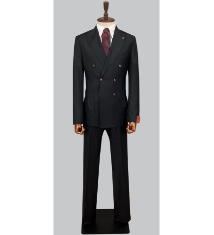 SUIT SARTORIA BLACK SUIT 2386