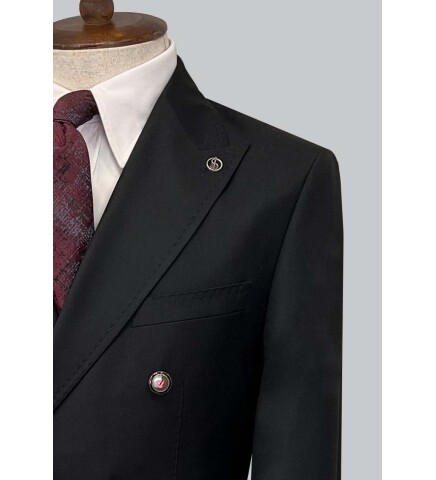 SUIT SARTORIA BLACK SUIT 2386