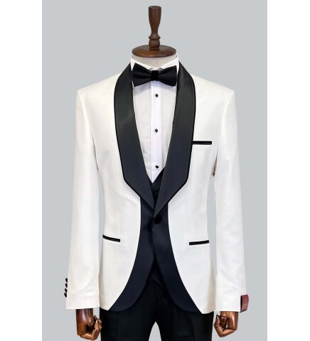 SUIT SARTORIA WHITE TUXEDO 5420