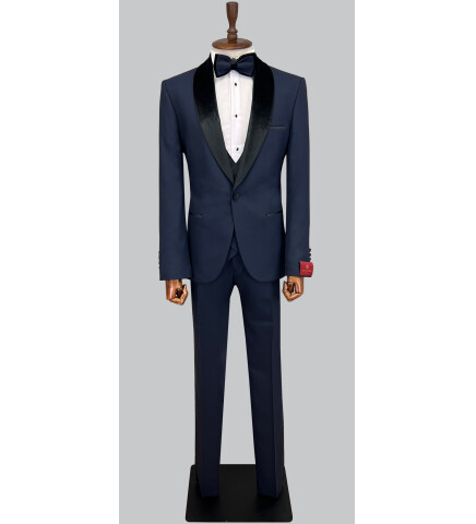 SUIT SARTORIA NAVY BLUE TUXEDO 5397