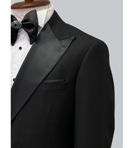 SUIT SARTORIA BLACK TUXEDO 5527