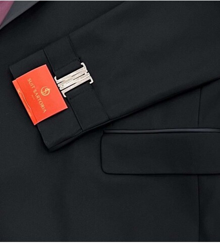 SUIT SARTORIA BLACK TUXEDO 5527