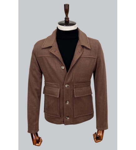 SUIT SARTORIA BROWN COAT 8102