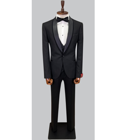 SUIT SARTORIA BLACK TUXEDO 5513