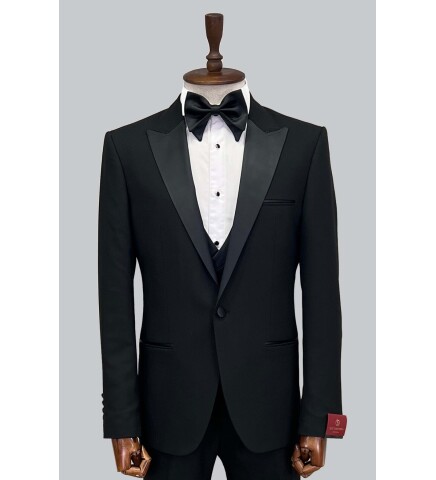 SUIT SARTORIA BLACK TUXEDO 5503