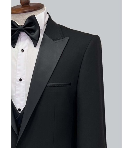 SUIT SARTORIA BLACK TUXEDO 5503