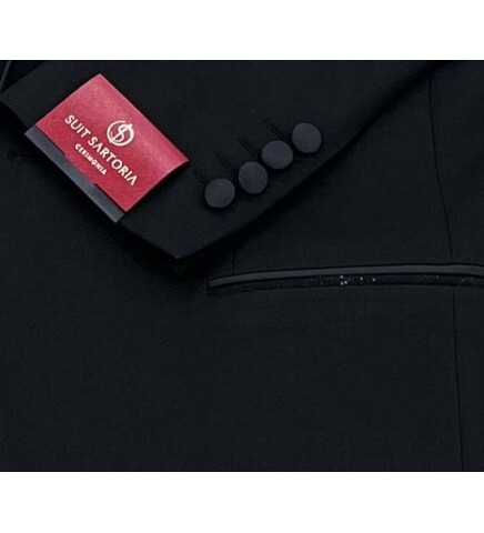SUIT SARTORIA BLACK TUXEDO 5503