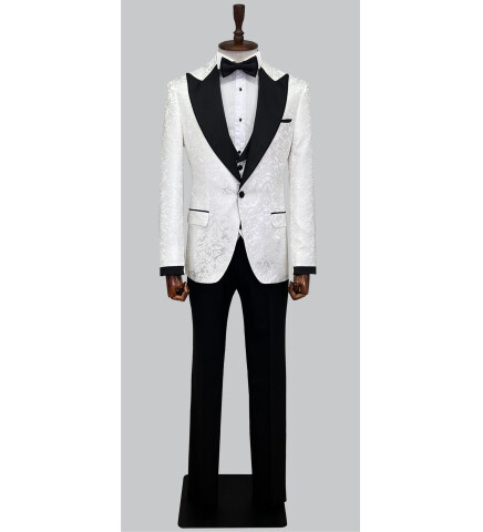 SUIT SARTORIA WHITE TUXEDO 5497