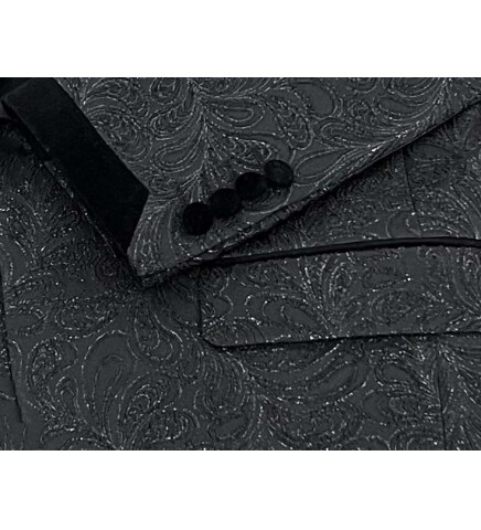 SUIT SARTORIA BLACK TUXEDO 5495