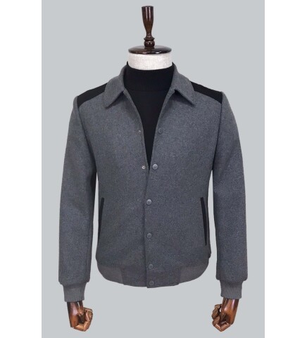 DARK GREY COAT 8075