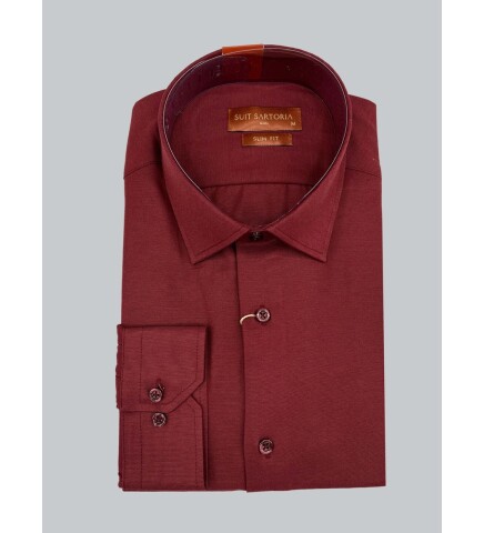 SUIT SARTORIA BORDO GÖMLEK 6052