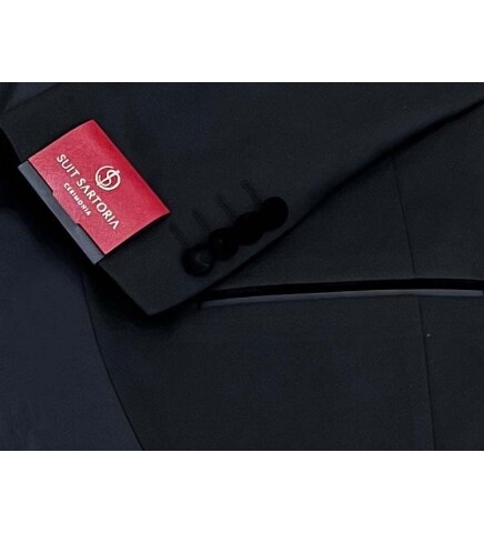 SUIT SARTORIA BLACK TUXEDO 5420
