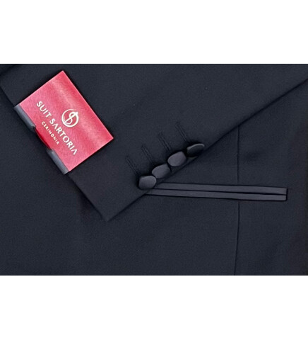 SUIT SARTORIA BLACK TUXEDO 5453